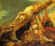 Peter Paul Rubens The Raising of the Cross Spain oil painting reproduction